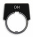 LegendPlate On Silver/Black Half-Round
