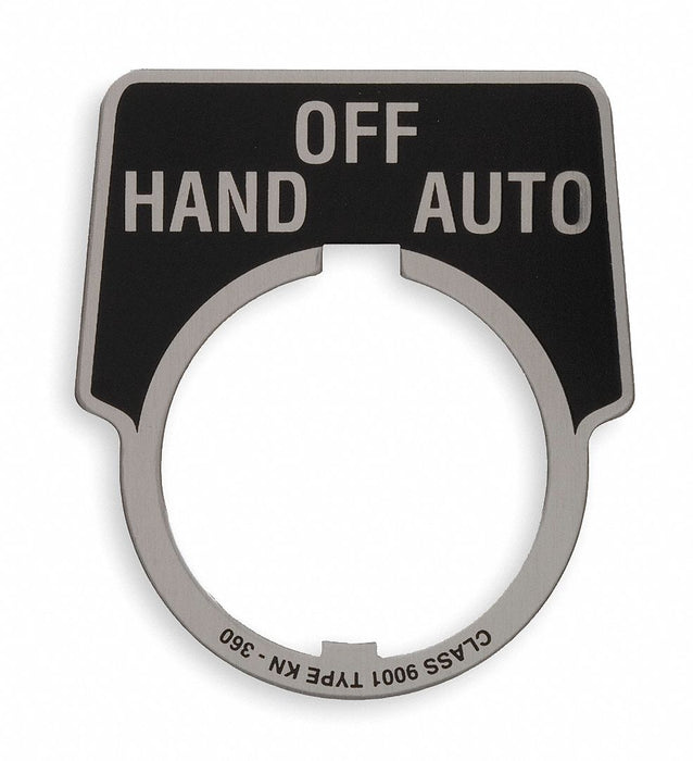 LgndPlat HandOffAuto Silvr/Blk HalfRound