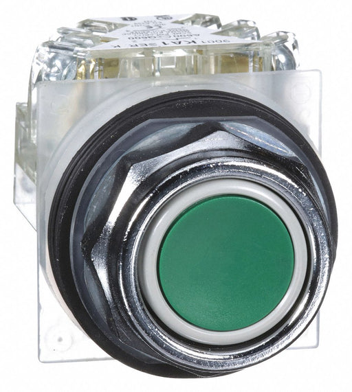 H7068 FlushPushButtonOperatr NonIllum Grn SPDT