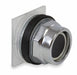 H4518 RecessedPushButton Black Non-Illum 30mm