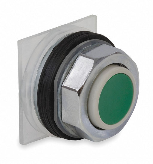 H4518 ExtendedPushButton Green Non-Illum 30mm