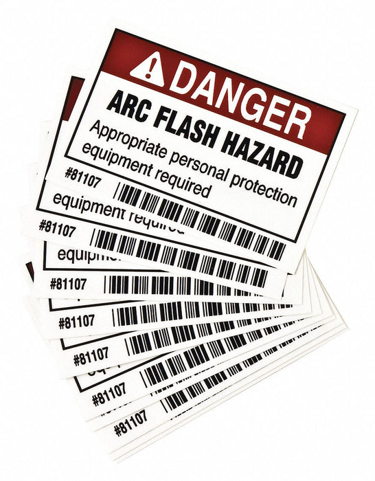 Label 2 in x 3 in Polyester PK10