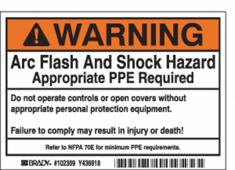 Label 3 1/2 inx5 in Polyester PK100
