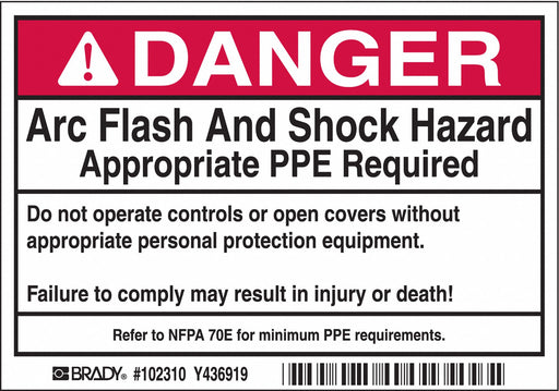 Label 3 1/2 inx5 in Polyester PK100