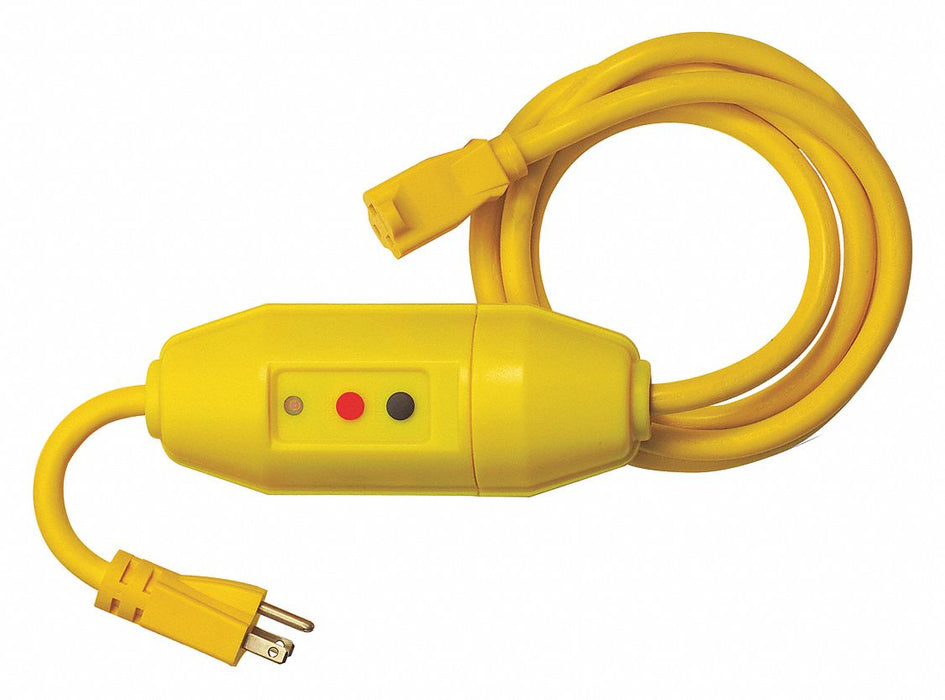 Line Cord GFCI 6ft 15A Yel 120V