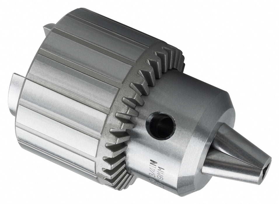 Drill Chuck Keyed Steel 3/4 In 3JT