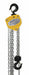 Manual Chain Hoist 3000 lb Lift 10 ft.