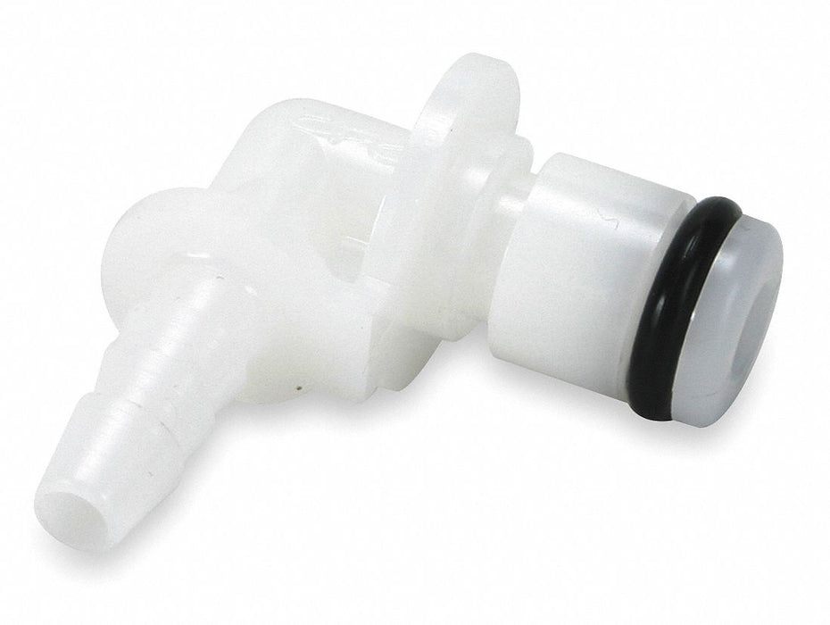 90 Elbow Acetal Barbed 3/8 in