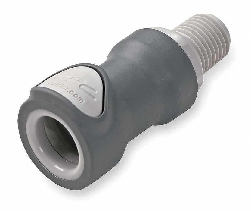 Straight Polypropylene MNPT 1/4 in