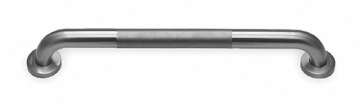 Grab Bar SS Knurled Satin 24 in L