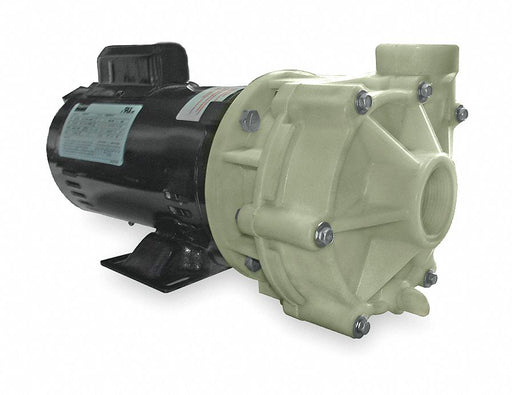 Cntrfug Pmp PolyP 1P 1 1/2in 3/4hp 37gpm