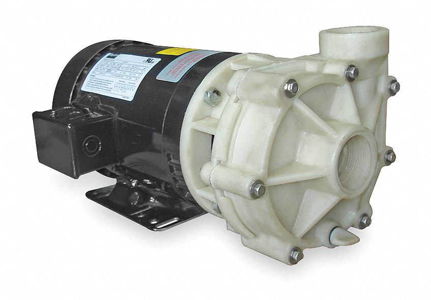 Cntrfug Pmp PolyP 3P 1 1/2in 2hp 96gpm