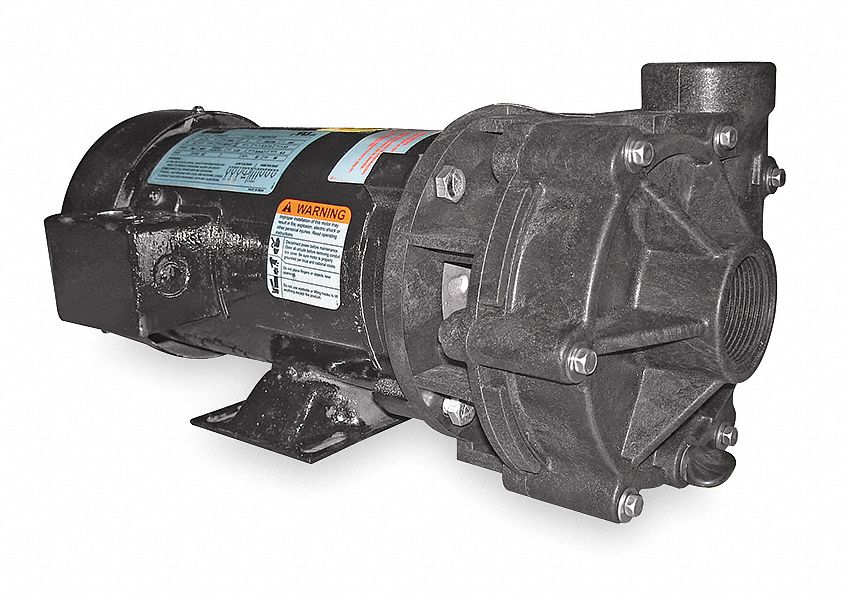 Cntrfug Pmp Noryl 3P 1 1/2in 1hp 55gpm