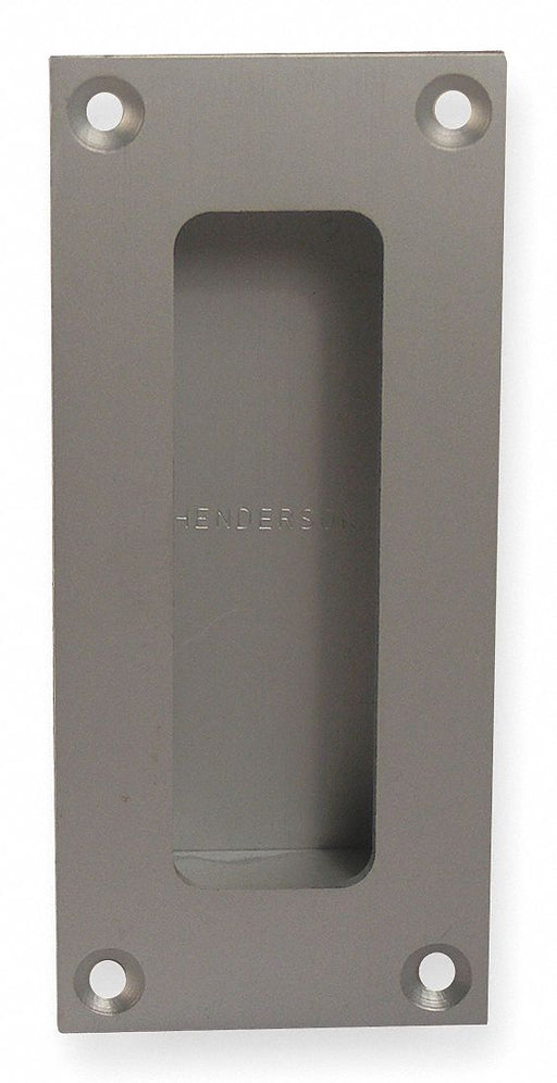 Tray Pull Gray Aluminum 1 1/4 in W