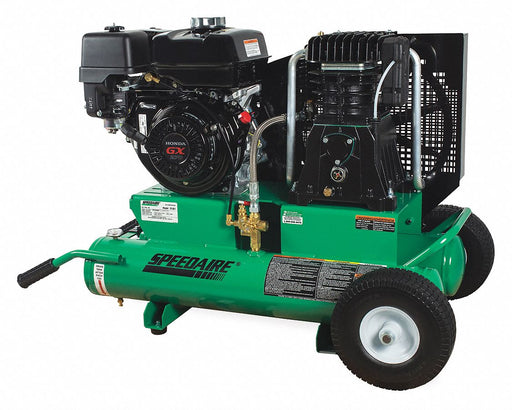 Portable Gas Air Compressor 2 Stage 9 hp