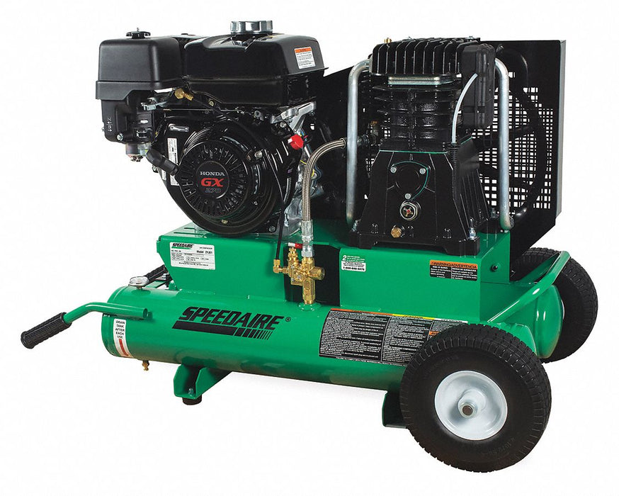 Portable Gas Air Compressor 2 Stage 9 hp