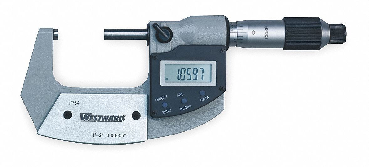 Electronic Micrometer 1-2 In IP54 SPC
