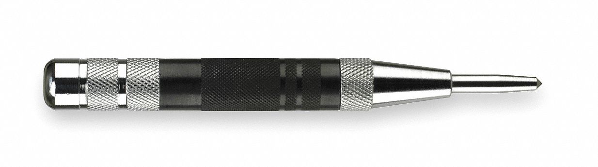 Automatic Center Punch 6 In Carbide Tip