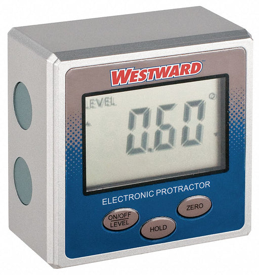 Digital Protractor Accuracy +/-0.20 deg.