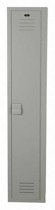 F9062 Wrdrb Lckr 1x1Lckr Gray 72 x15 x18 Assm