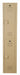 K7514 Lckr 2x1Lckr Beige 60 x12 x15 Assm