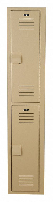 F9059 Lckr 2x1Lckr Beige 60 x12 x18 Assm