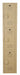 K7520 Lckr 3x1Lckr Beige 72 x12 x18 Assm