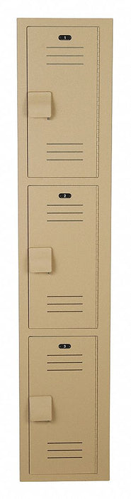 K7518 Lckr 3x1Lckr Beige 72 x12 x12 Assm