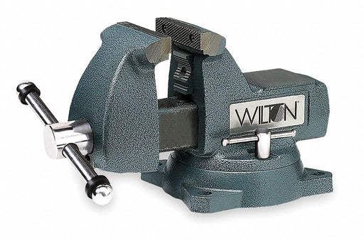 Combination Vise Serrated Jaw 8 W