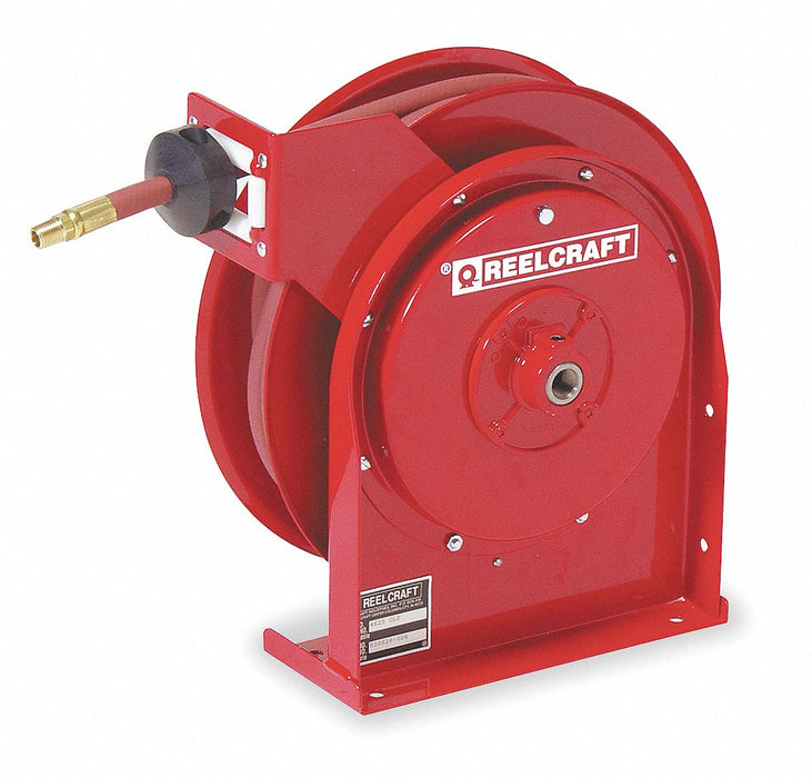 Spring Return Hose Reel 1/4 MNPT 50 ft