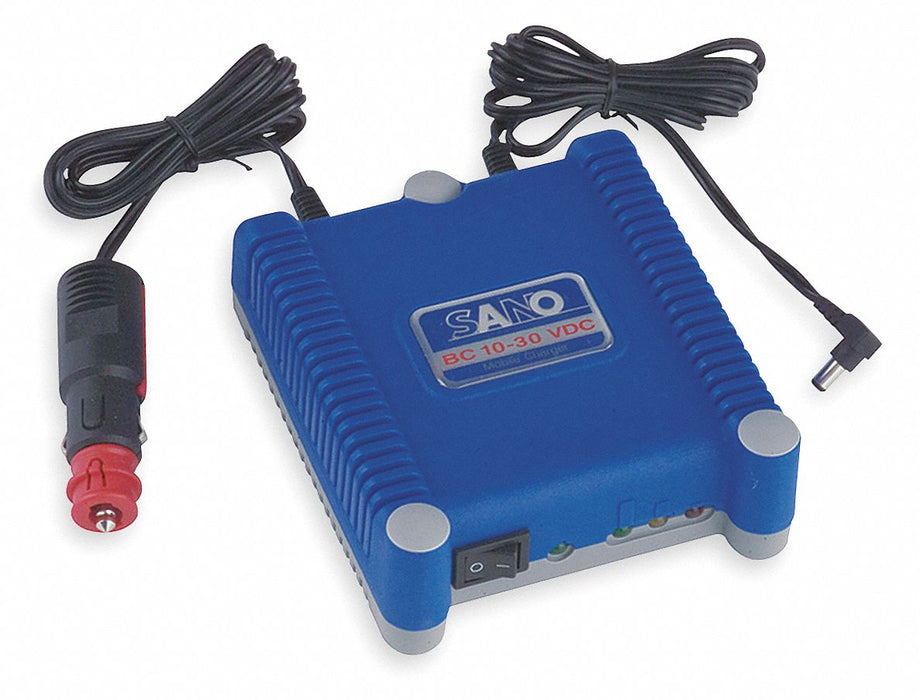 Battery Charger Plastic Blue/Black