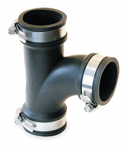 Flexible Tee PVC 1 1/2 in For Pipe Size