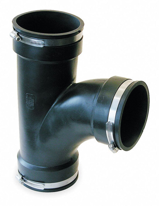 Flexible Tee PVC 4 in For Pipe Size