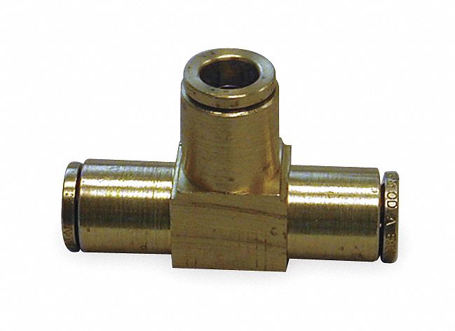 Tee Brass Push-Fit 1/2  1/2  1/2 
