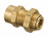 Strt Brass Push-Fit1/4in NPTF1/4in