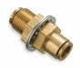Strt Brass Push-Fit3/8in NPTF3/8in