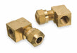 Elbow Brass Comp. 1/4 in Comp. 1/4 in