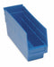 D5563 ShelfBin 11.625inL 4.125inW Plastic