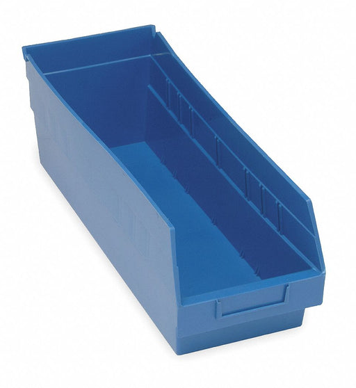 F9082 ShelfBin 17.875inL 6.625inW Plastic