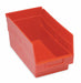 E5729 ShelfBin 11.625inL 6.625inW Plastic