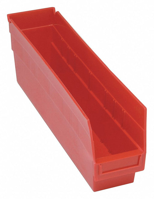 E5732 ShelfBin 17.875inL 4.125inW Plastic