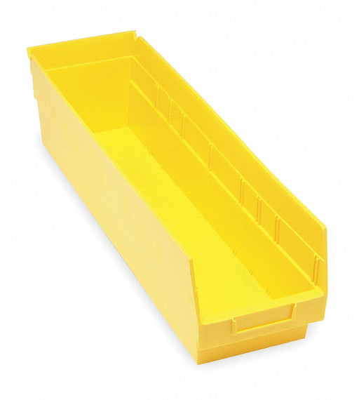 E5736 ShelfBin 23.625inL 6.625inW Plastic
