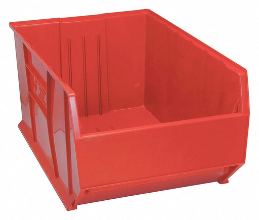 E6588 Bin Red Polypropylene 17 1/2 in