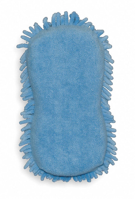 Microfiber Sponge 9 1/2 in L Blue