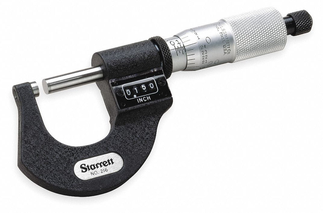 Digital Outside Micrometer 1 In Ratchet