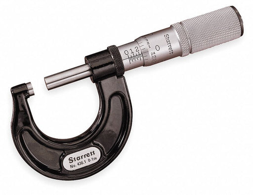 Outside Micrometer 1 to 2 Knurled Ring