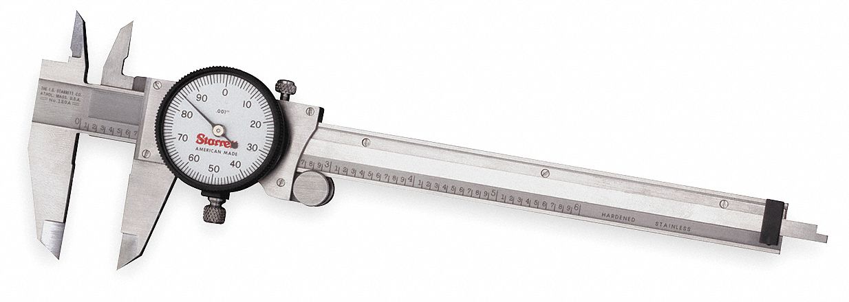 Dial Caliper 12 In White Dial