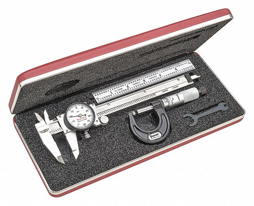 Precision Measuring Kit Dial Caliper