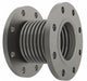 Metal Expan Joint 3 11/16 Dia Flanged SS