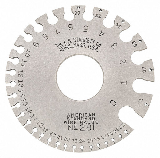 Wire Thickness Gauge Outside Diameter 3 